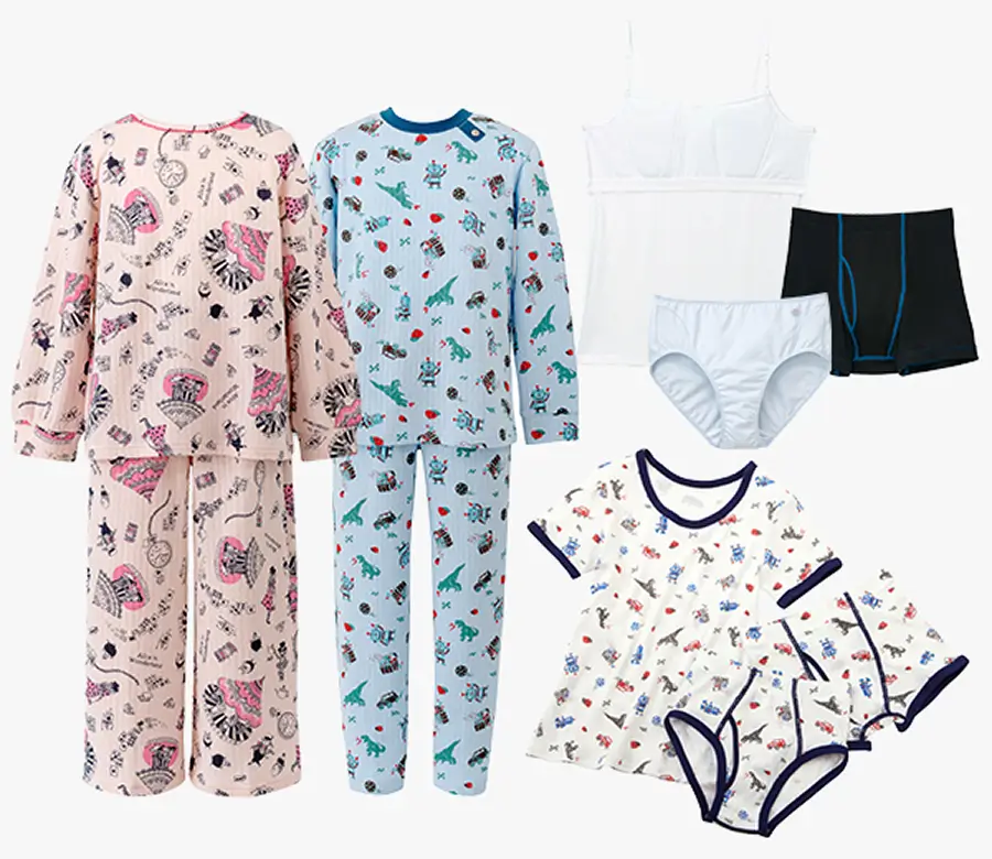 ワコールブランドからキッズ・マタニティアウターなど、肌をやさしく包み込むアイテム